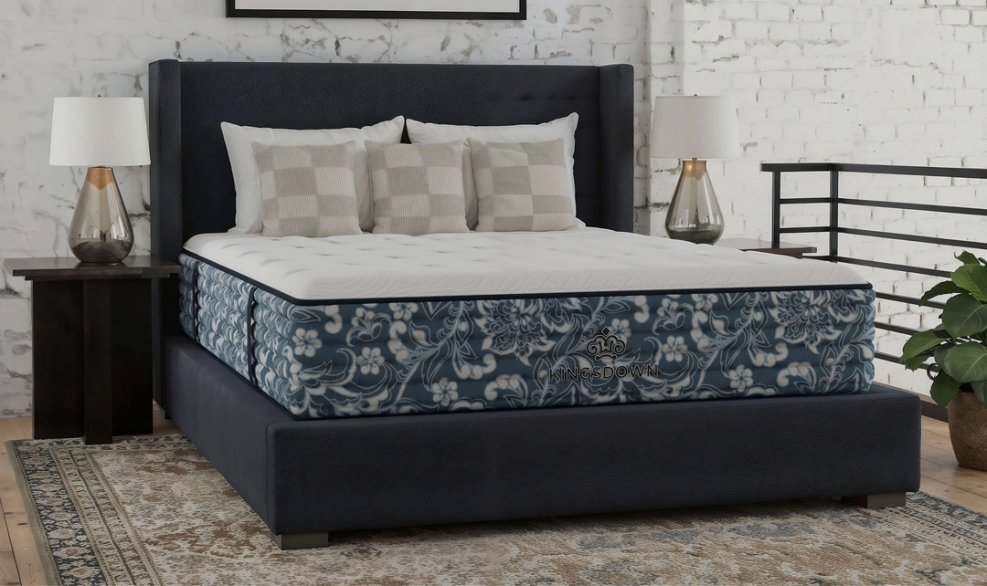 KingdownBladenMediumTightTopMattressQueen-Jennifer Furniture
