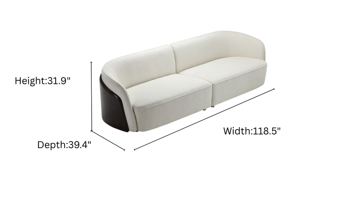 Klaussner 4-seat sofa-Jennifer Furniture