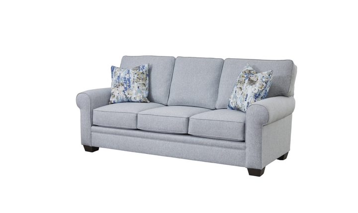 Klaussner Addison Three-Seater Sofa with Rolled Arms-Jenniferfurniture