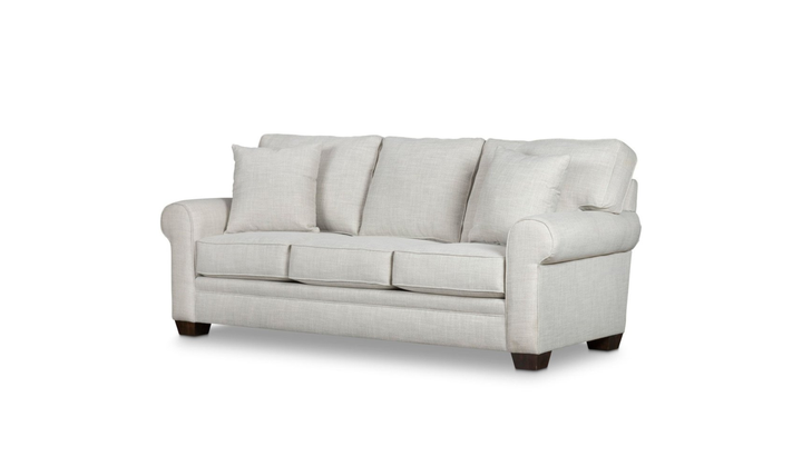 Klaussner Addison Three-Seater Sofa with Rolled Arms-Jenniferfurniture