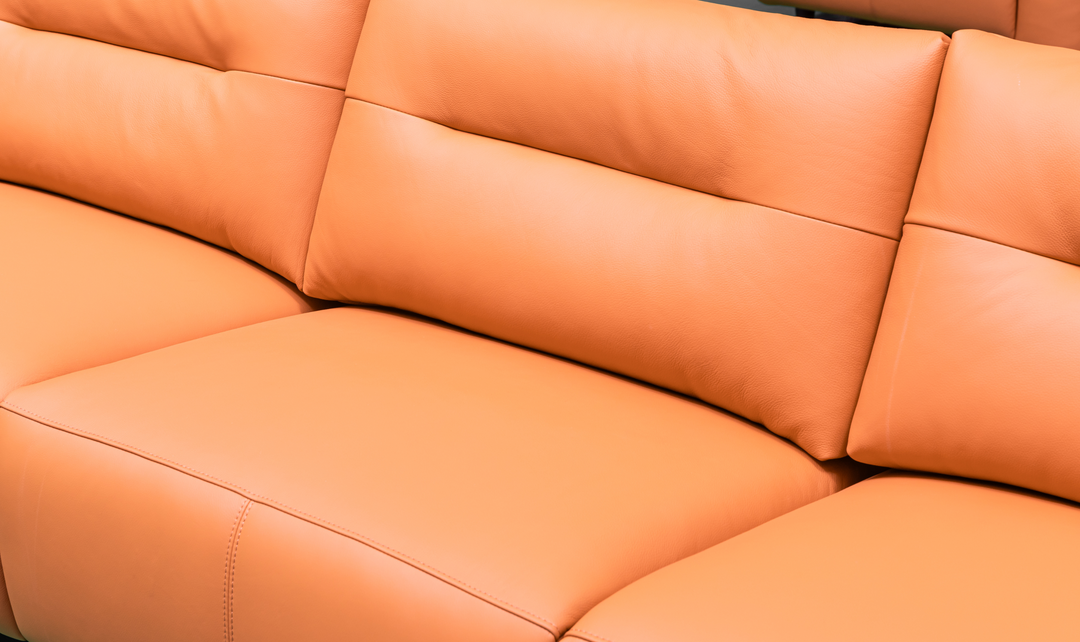 Klaussner Alessandro 3-Seater Leather Power Recliner Sofa