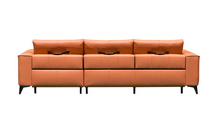 Klaussner Alessandro 3-Seater Leather Power Recliner Sofa
