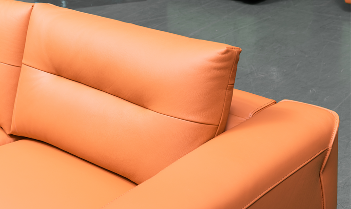 Klaussner Alessandro 3-Seater Leather Power Recliner Sofa-Jennifer Furniture