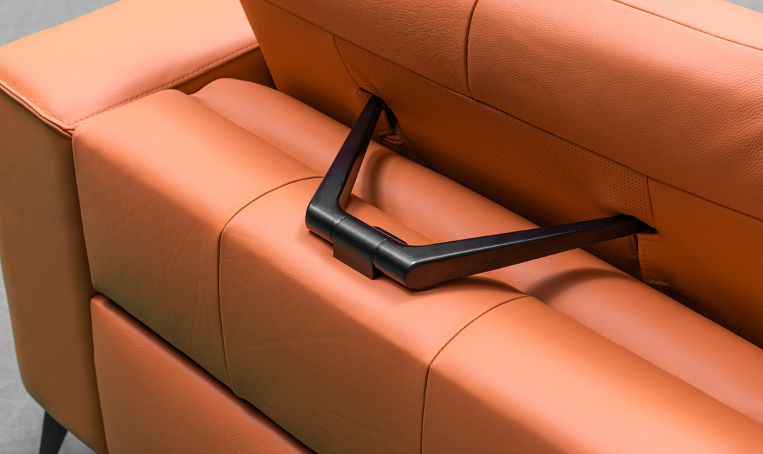 Klaussner Alessandro 3-Seater Leather Power Recliner Sofa