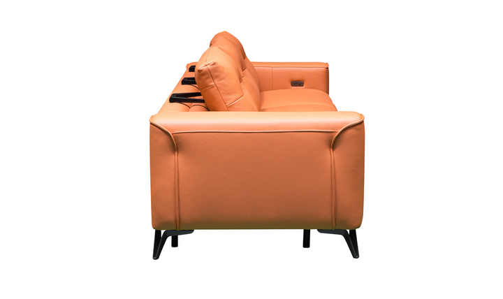 Klaussner Alessandro 3-Seater Leather Power Recliner Sofa