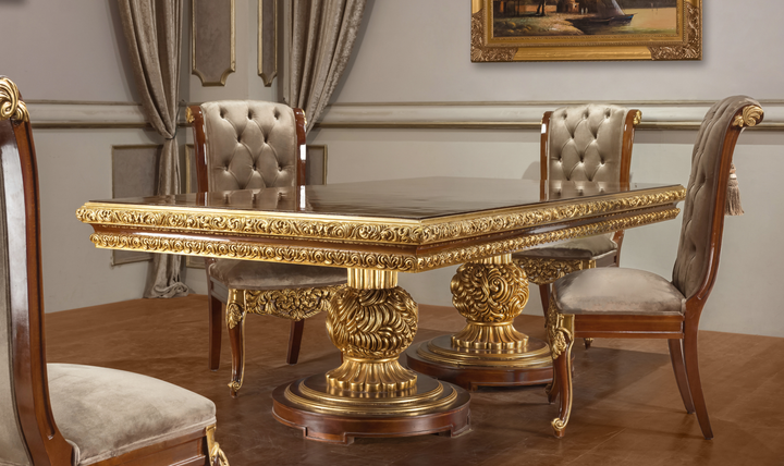 Klaussner Anna Mastercrafted Dining Room Set-Jennifer Furniture