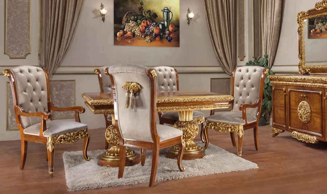 Klaussner Anna Luxury Tufted Dining Chair-Jennifer Furniture