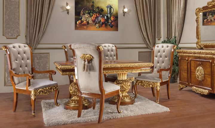 Klaussner Anna Luxury Tufted Dining Chair-Jennifer Furniture