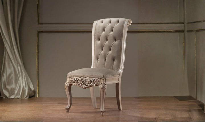 Klaussner Anna Luxury Tufted Dining Chair-Jennifer Furniture