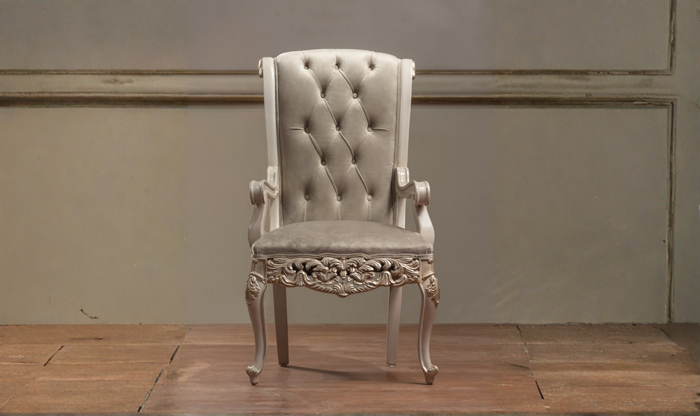Klaussner Anna Luxury Tufted Dining Chair-Jennifer Furniture