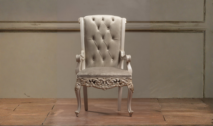 Klaussner Anna Luxury Tufted Dining Chair-Jennifer Furniture