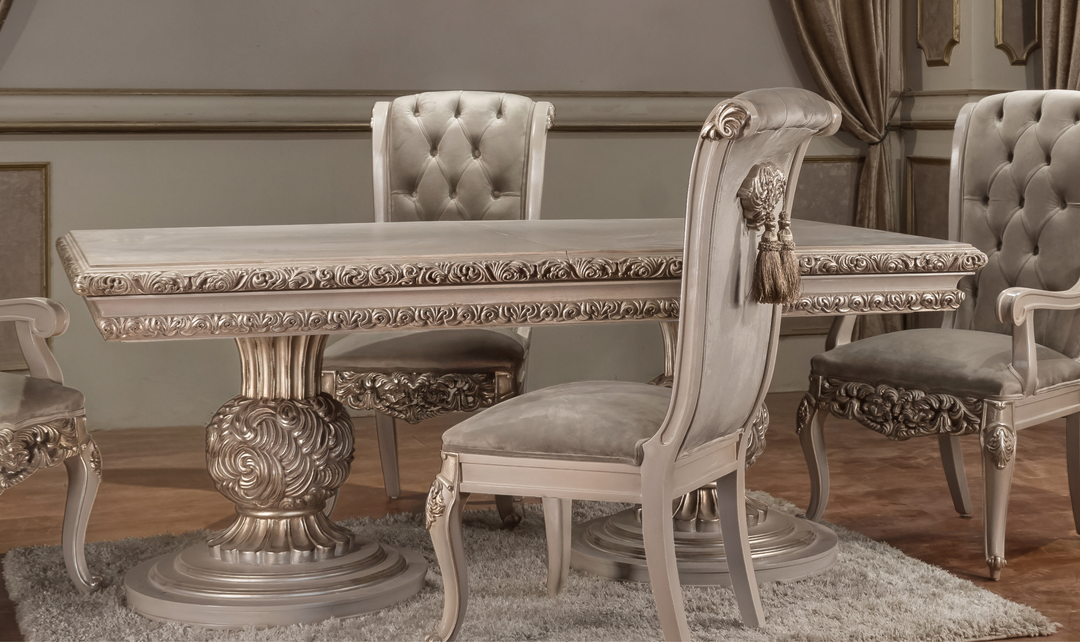 Klaussner Anna Mastercrafted Dining Room Set-Jennifer Furniture