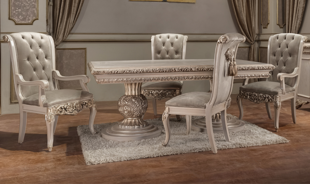 Klaussner Anna Luxury Tufted Dining Chair-Jennifer Furniture