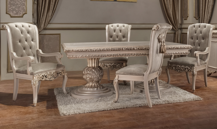 Klaussner Anna Luxury Tufted Dining Chair-Jennifer Furniture