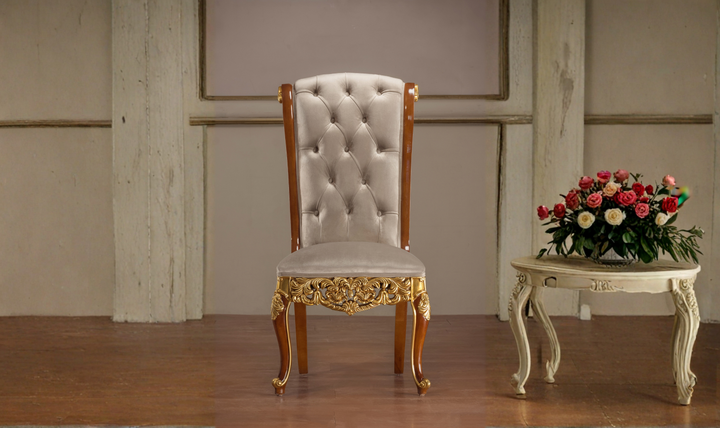 Klaussner Anna Luxury Tufted Dining Chair-Jennifer Furniture