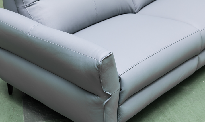 Klaussner Armonia 3 Seater Leather Power Reclining Sofa