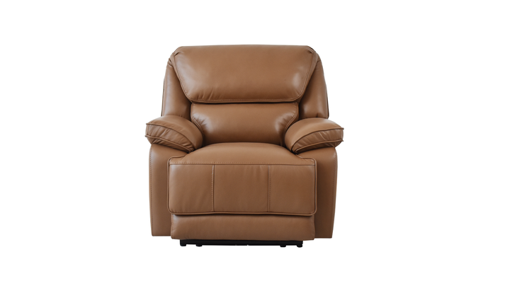 Klaussner Ashton Leather Power Reclining Living Room Set
