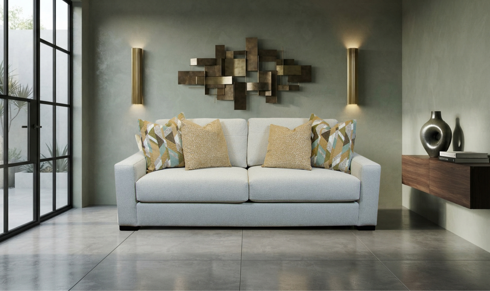 Klaussner Austin Two-Seater Sofa with Track Arms-Jenniferfurniture
