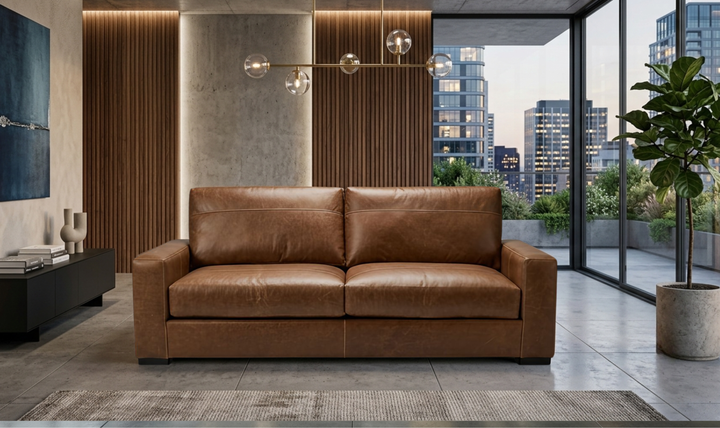 Klaussner Austin Two-Seater Sofa with Track Arms-Jenniferfurniture