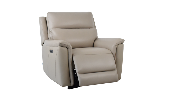 Klaussner Aven Dual Motor Power Reclining Chair with USB & USB-C-Jennifer Furniture