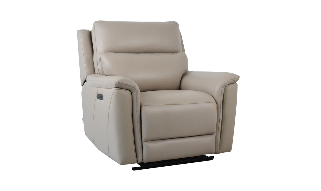 Klaussner Aven Dual Motor Power Reclining Chair with USB & USB-C-Jennifer Furniture