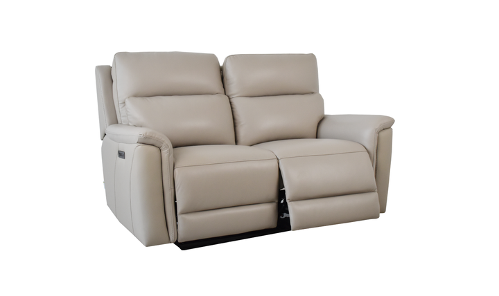 Klaussner Aven Dual Motor Power Reclining Loveseat with USB & USB-C-Jennifer Furnirue