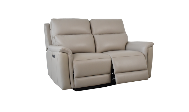 Klaussner Aven Dual Motor Power Reclining Loveseat with USB & USB-C-Jennifer Furnirue