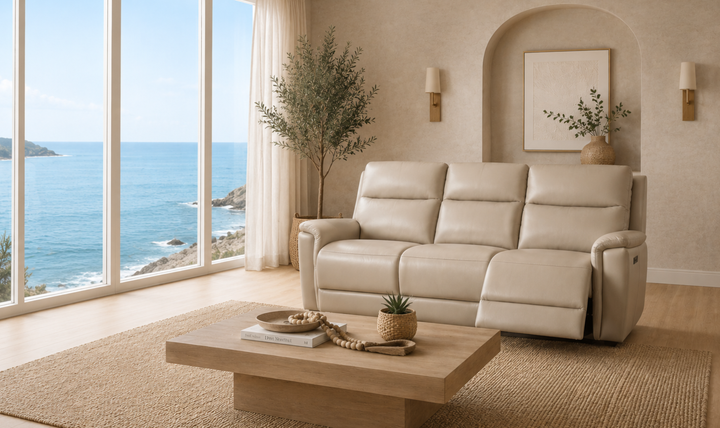 Klaussner Aven Dual Motor Power Reclining Sofa with USB & USB-C-Jennifer Furniture