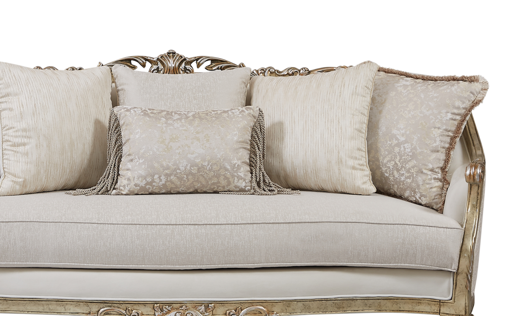 Klaussner Bellalynn 3 Seater Luxury Classic Sofa in Antique Brown