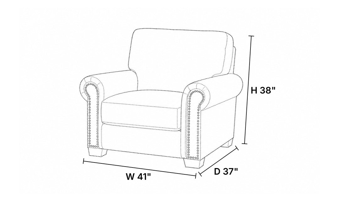 Klaussner Wellington Leather Traditional Rolled Arm Sofa Collection-jennifer Furniture