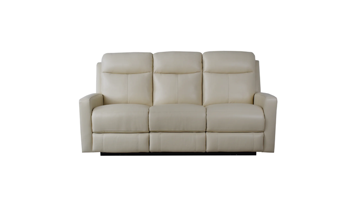 Klaussner Bento Leather Match Power Reclining Sofa with USB Charging-Jennifer Furniture