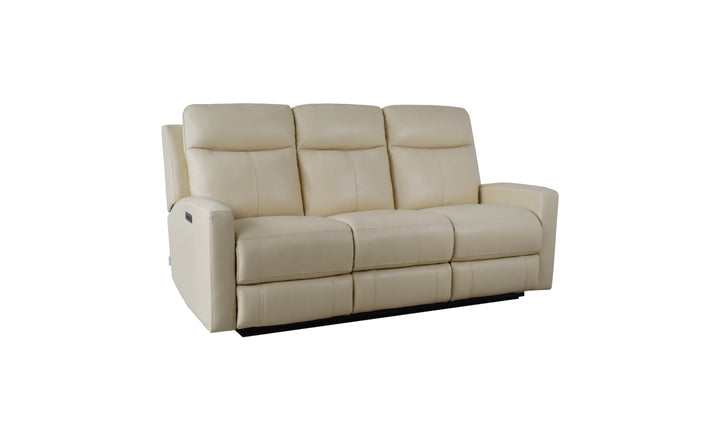 Klaussner Bento Leather Reclining Living Room Set with USB Port