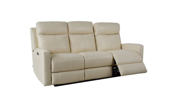Klaussner Bento Leather Reclining Living Room Set with USB Port