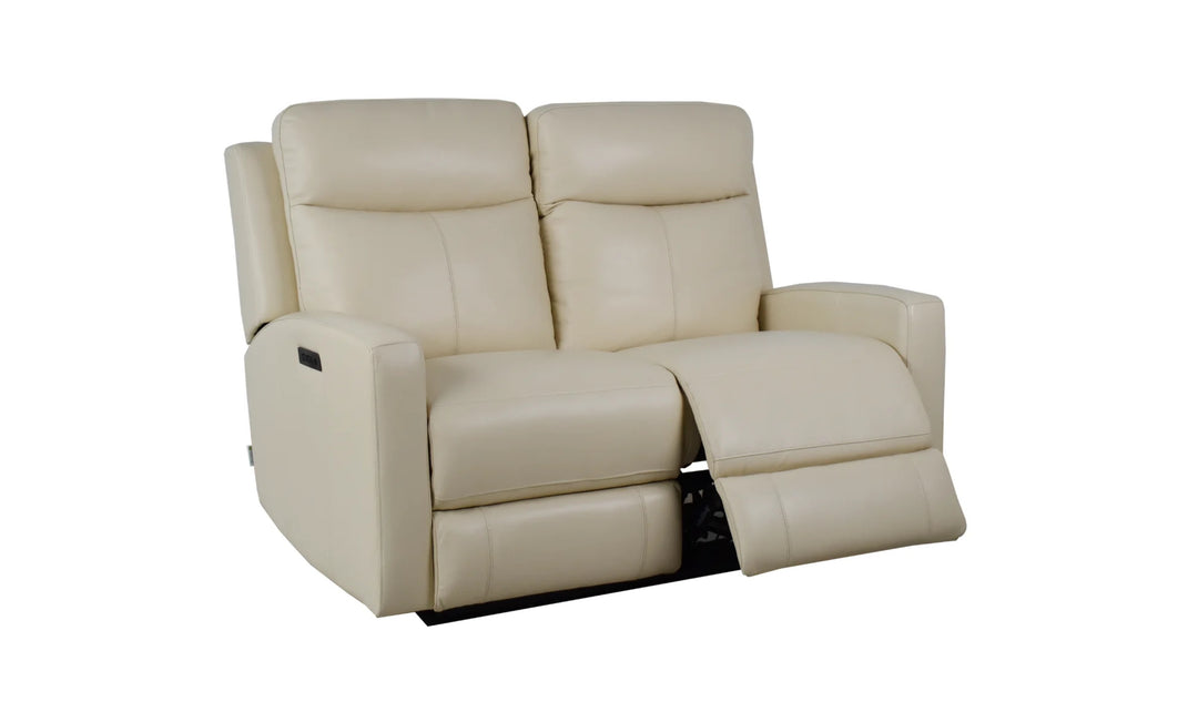 Klaussner Bento Leather Reclining Living Room Set with USB Port