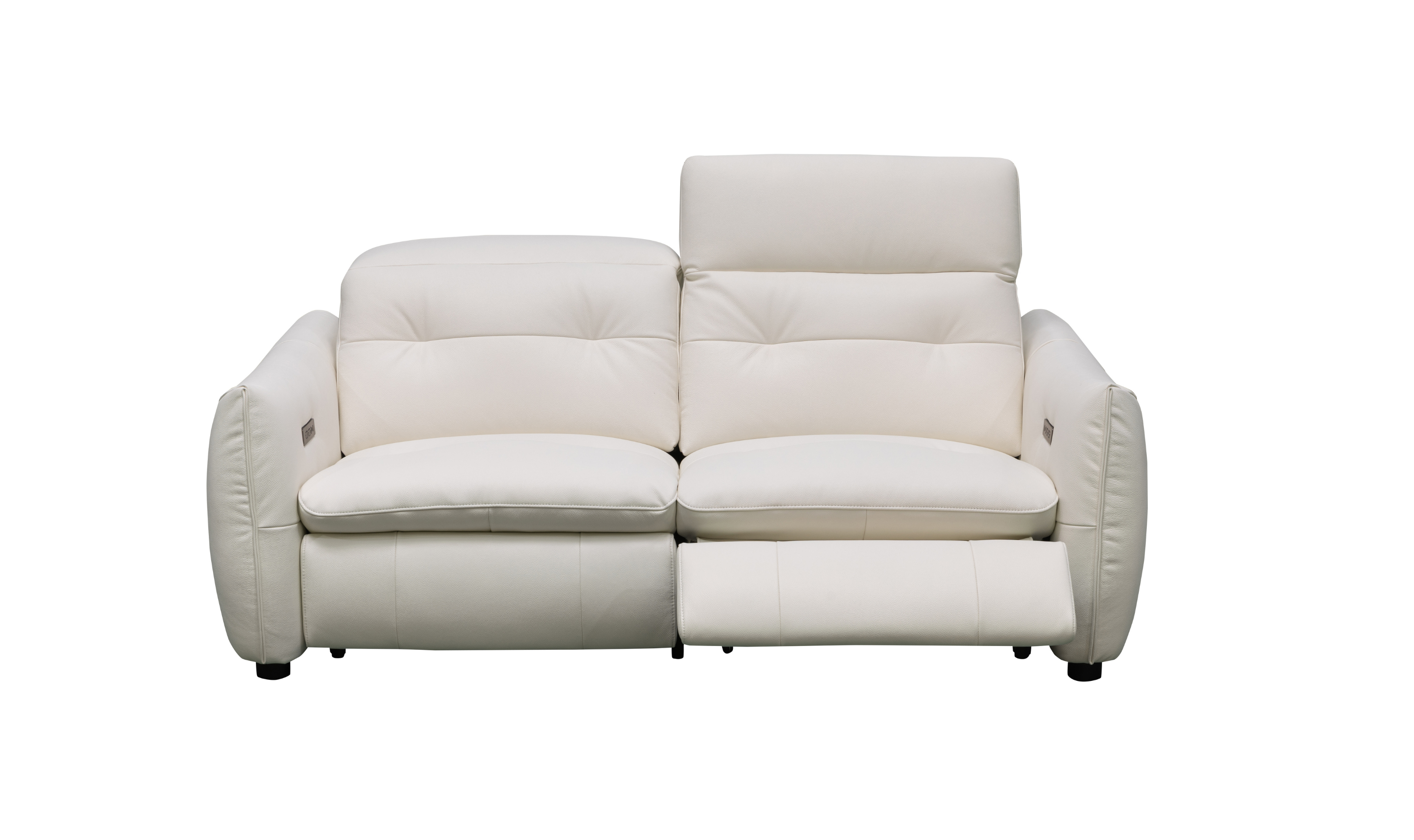 Klaussner Bravino Leather Double Power Reclining Living Room Set