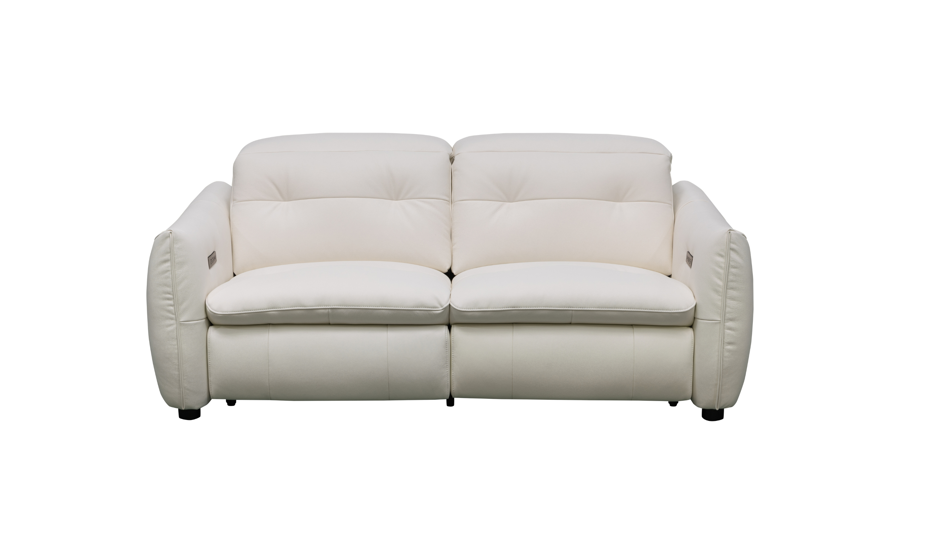 Klaussner Bravino Leather Double Power Reclining Living Room Set