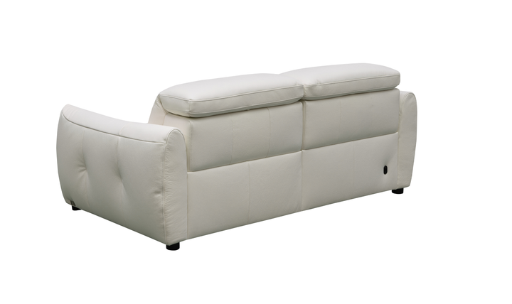 Klaussner Bravino Leather Double Power Reclining Living Room Set