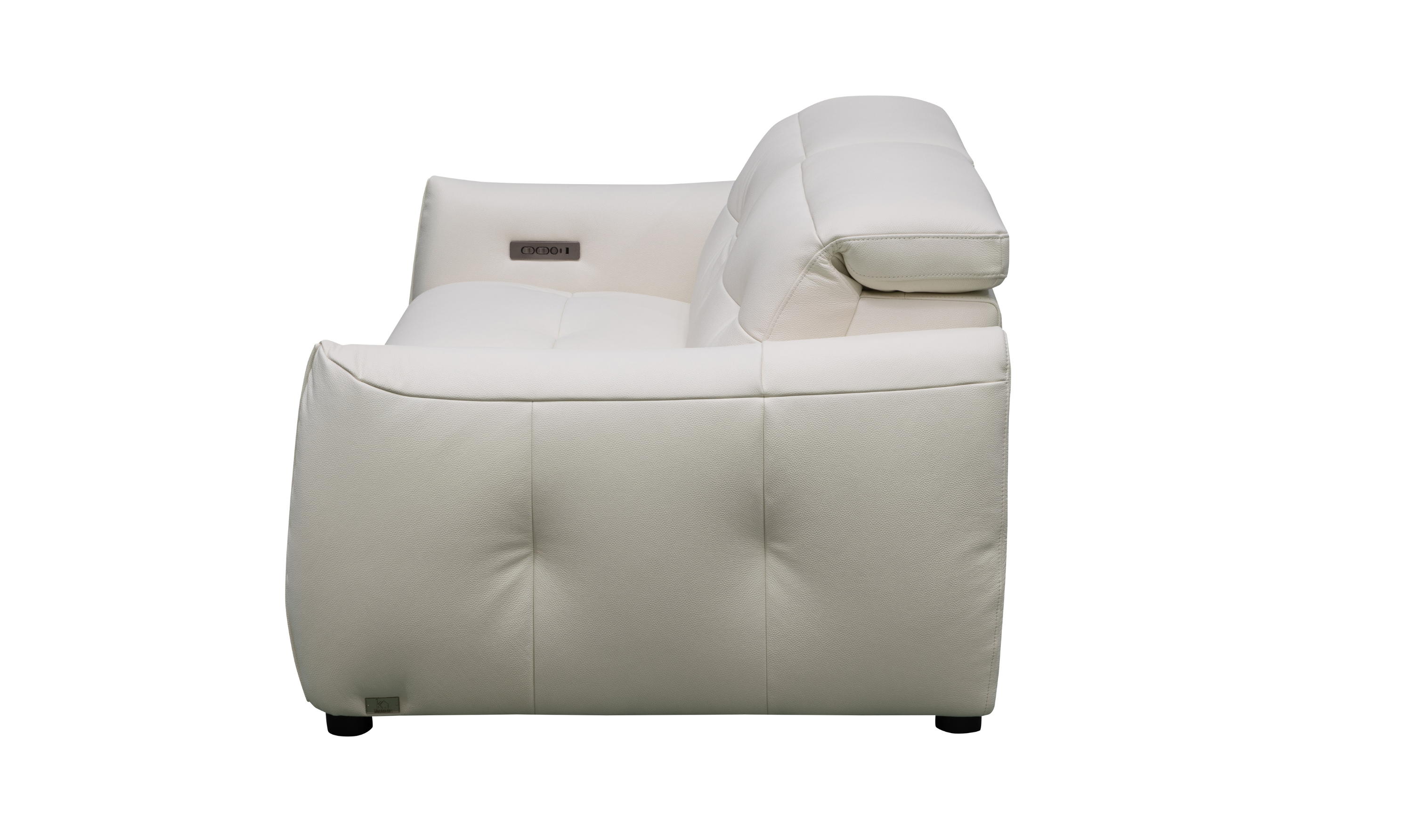 Klaussner Bravino Leather Double Power Reclining Living Room Set
