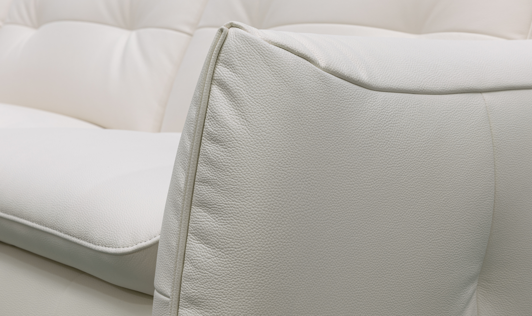 Klaussner Bravino Leather Motion Power Reclining Sofa with USB Ports