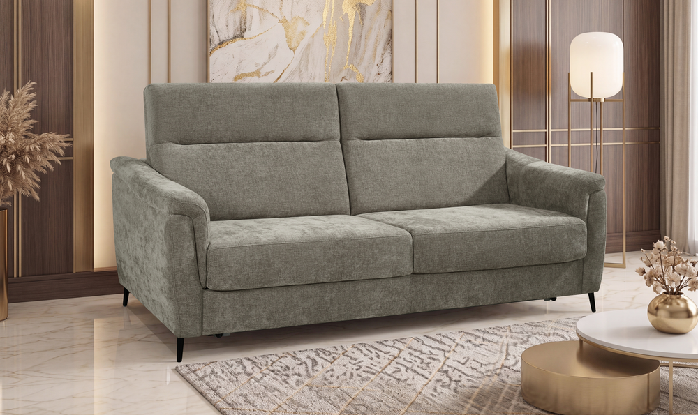 Klaussner Brenton Fabric Queen Sleeper Sofa with High-Back Cushions-Jennifer