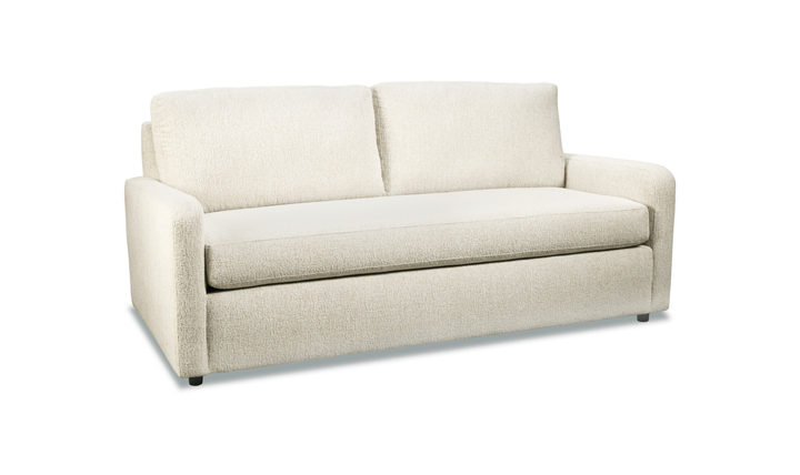 Klaussner Briarwood Fabric 2 Over 1 Sofa With Accent Pillows-jennifer Funiture