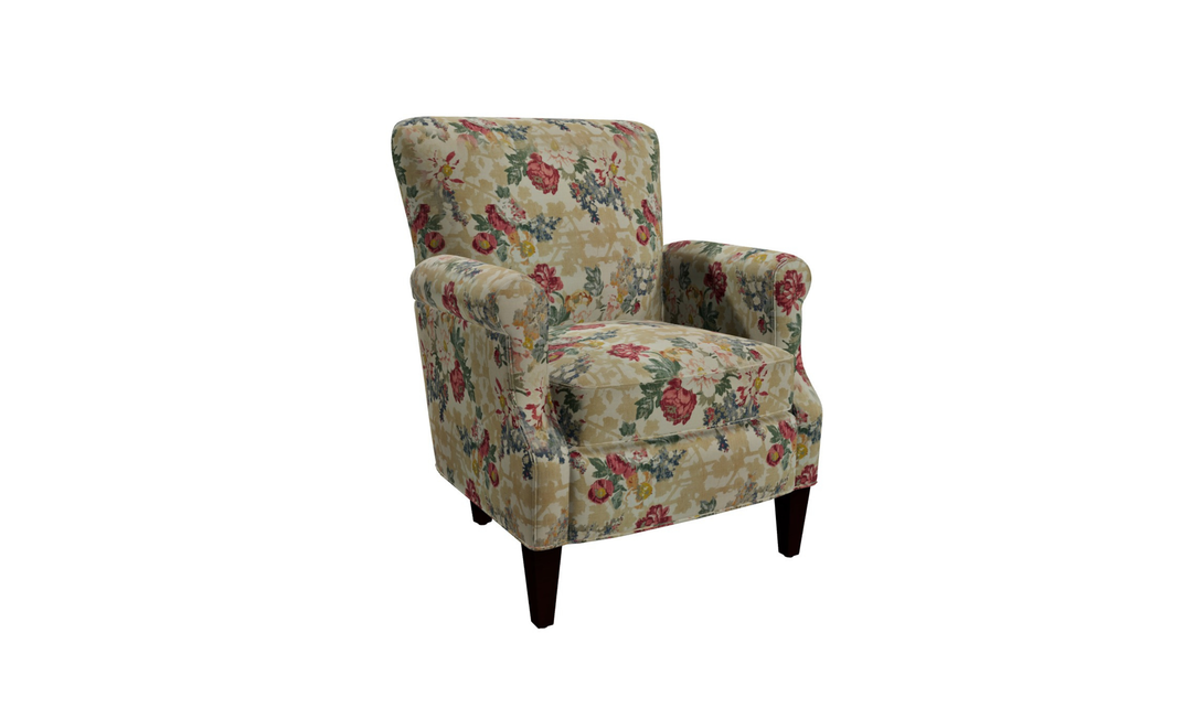 Klaussner Casaford Fabric Tapered Leg Accent Chair - Jennifer Furniture