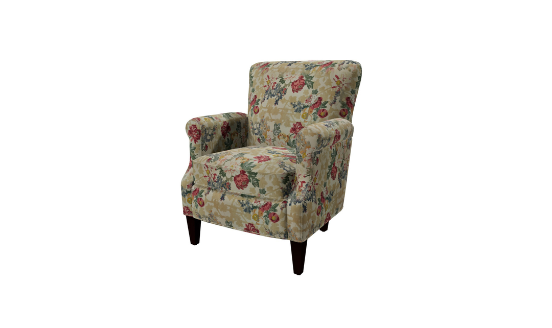 Klaussner Casaford Fabric Tapered Leg Accent Chair - Jennifer Furniture