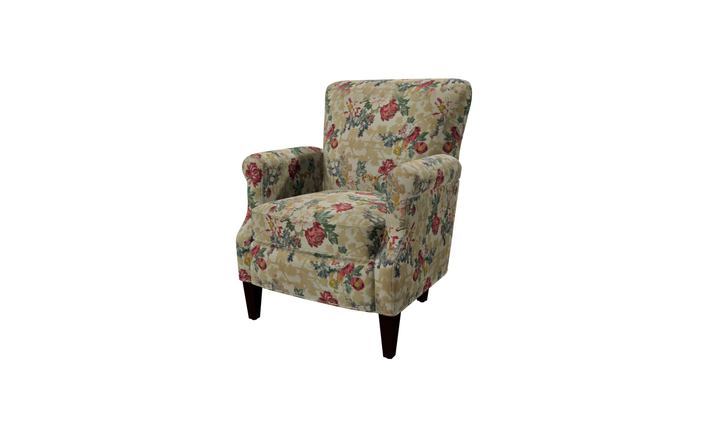 Klaussner Casaford Fabric Tapered Leg Accent Chair - Jennifer Furniture