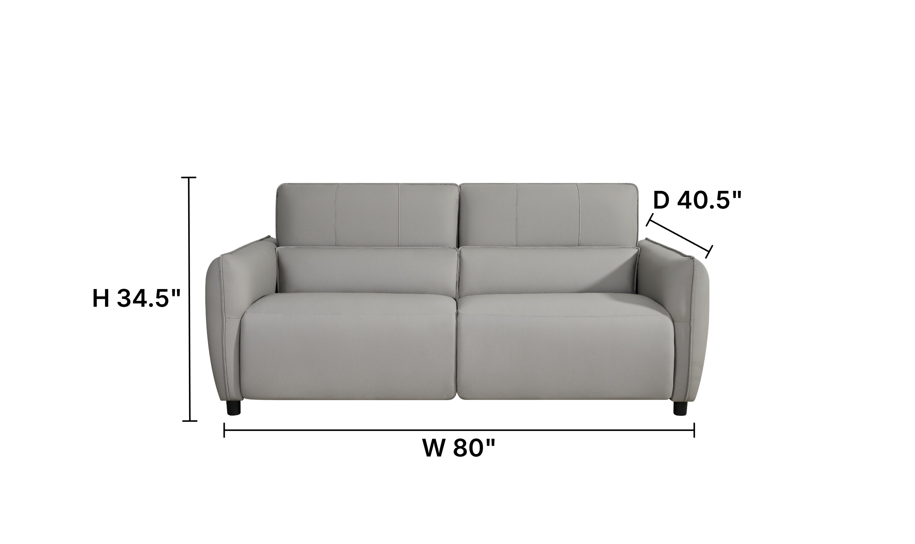 Klaussner Covington Queen Sleeper Sofa with Foam Mattress-Jennifer Furniture