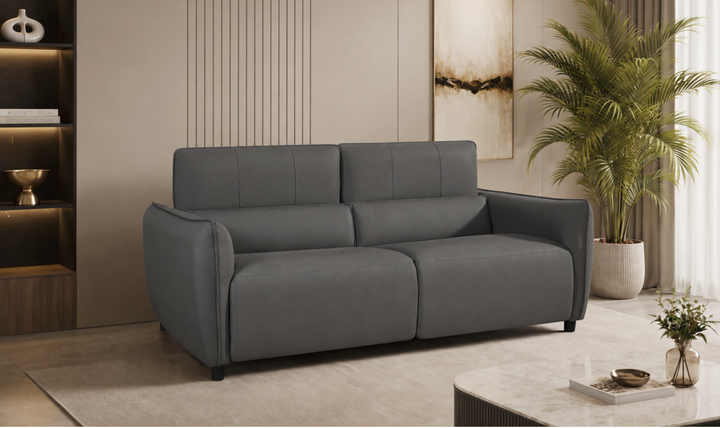 Klaussner Covington Queen Sleeper Sofa with Foam Mattress-Jennifer Furniture