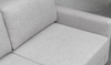 Klaussner Cuddle Queen Fabric Sleeper Sofa With Cloud Fold Function