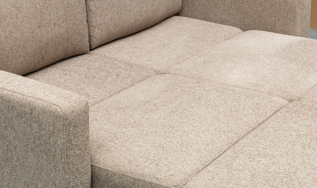 Klaussner Cuddle Queen Fabric Sleeper Sofa With Cloud Fold Function