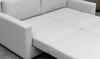 Klaussner Cuddle Queen Fabric Sleeper Sofa With Cloud Fold Function