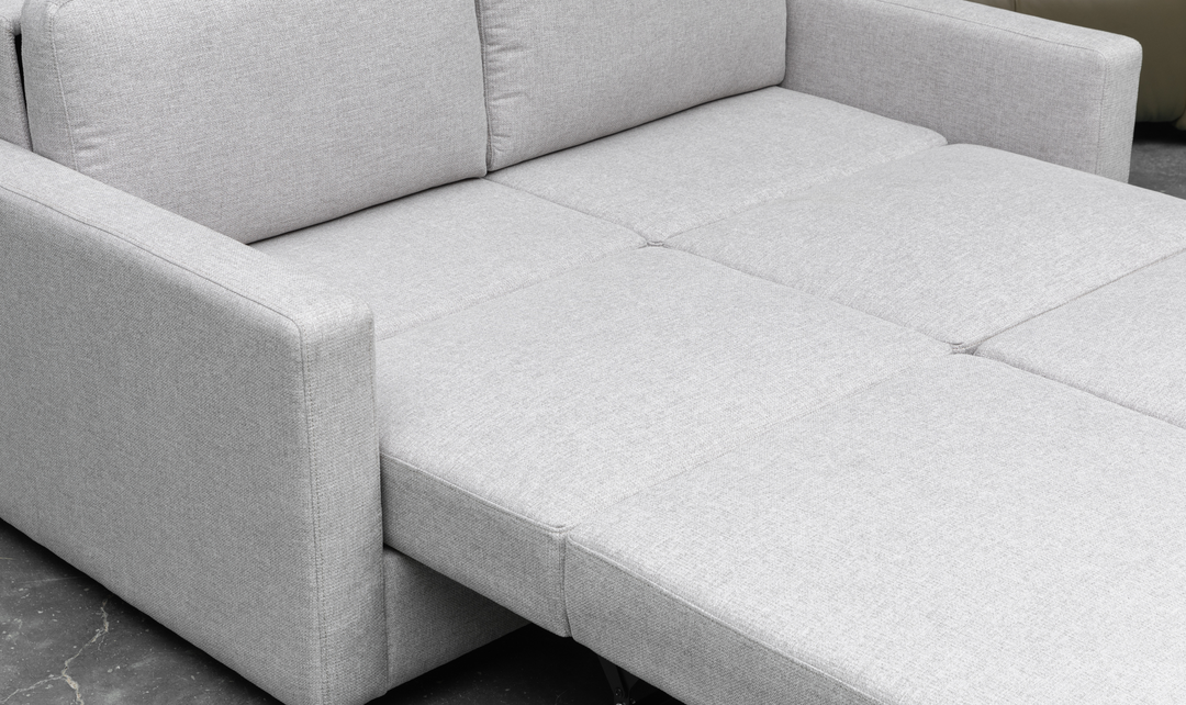 Klaussner Cuddle Queen Fabric Sleeper Sofa With Cloud Fold Function